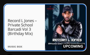 Record L Jones – Private School Barcadi Vol 3