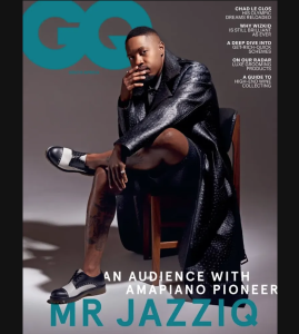 Mr JazziQ Features On The GQ South African Cover