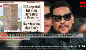AKA's Suspected Killers Arrested In Swaziland - TIMES of ESWATINI