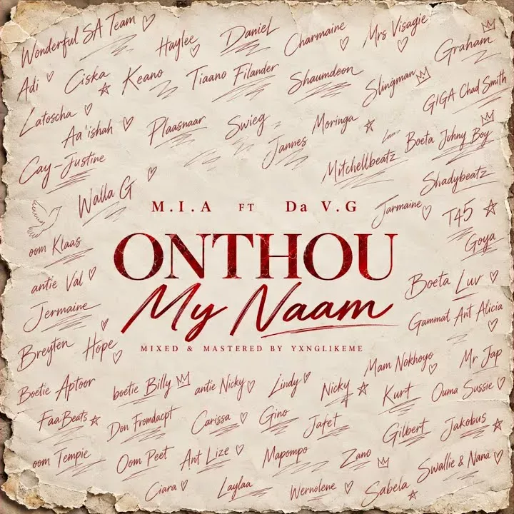 MIA_Official – Onthou My Naam Ft. Da V.G DOWNLOAD Mp3